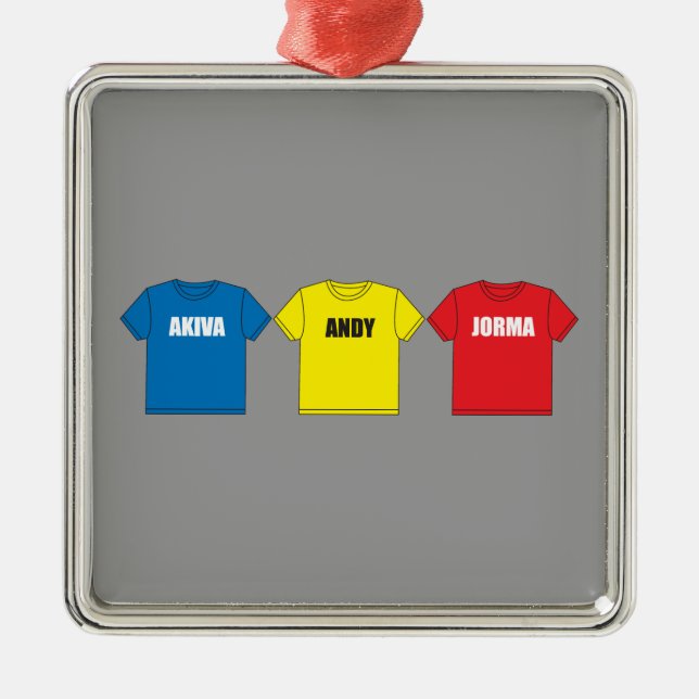 Adorno Metálico Awesometown (Frente)