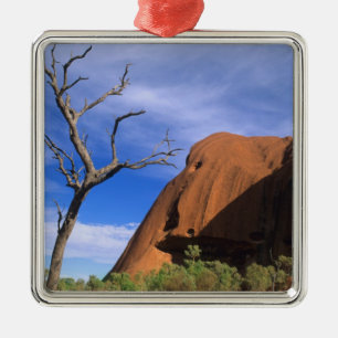 Adorno Metálico Ayers Rock Uluru en el Outback Australia