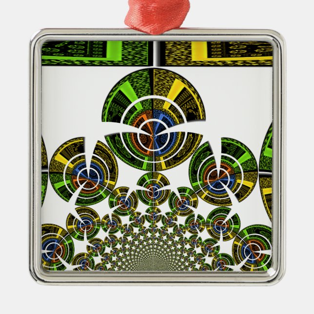 Adorno Metálico Azteca (Frente)