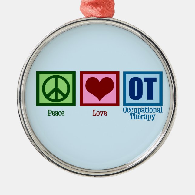 Adorno Metálico Azul de OT (Frente)