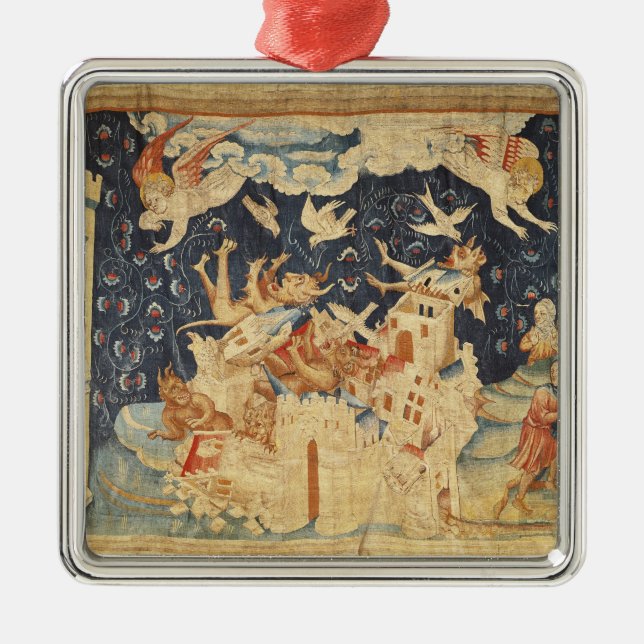 Adorno Metálico Babilonia invadió por los demonios (Frente)