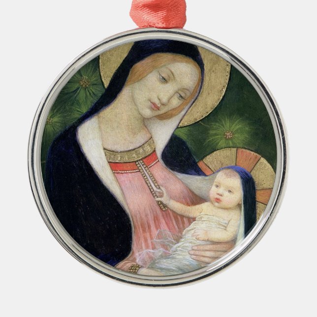 ADORNO METÁLICO BABY JESUS (Frente)