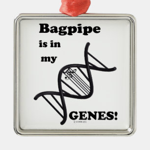 Adorno Metálico Bagpipe está en mis genes