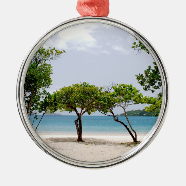 Adorno Metálico Bahía de Magens, USVI (Frente)