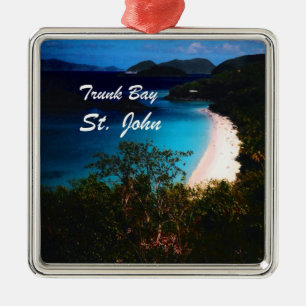 Adorno Metálico Bahía del tronco, St. John