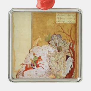 Adorno Metálico Bahrum Gur que mata el dragón