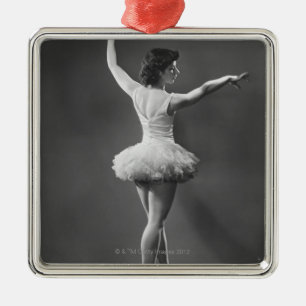 Adorno Metálico Bailarina en tutú