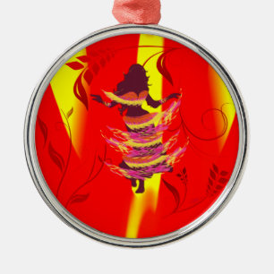 Adorno Metálico Bailarina *Rayjii*