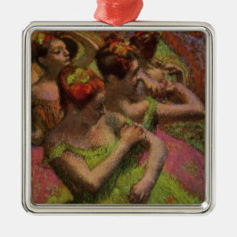 Adorno Metálico Bailarinas Ajustando sus Vestidos (Edgar Degas)