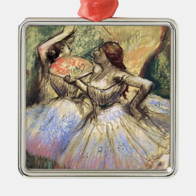 Adorno Metálico Bailarinas de Degas (Frente)