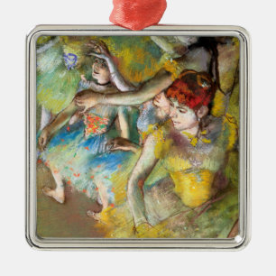 Adorno Metálico Bailarines de ballet en escena por Degas
