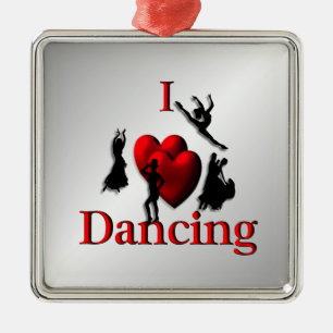 Adorno Metálico Baile del corazón
