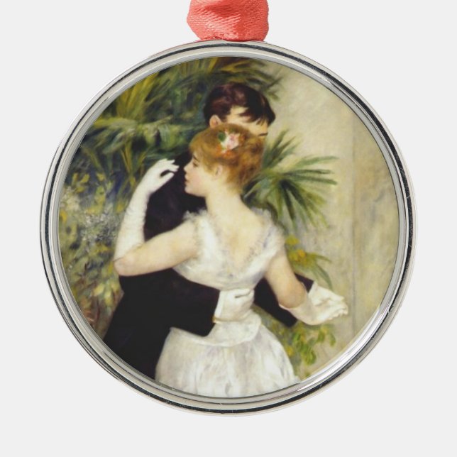 Adorno Metálico Baile en la ciudad por Renoir (Frente)
