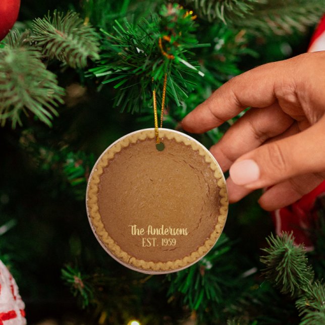 Adorno Metálico Baker Pie de calabaza personalizado (Subido por el creador)
