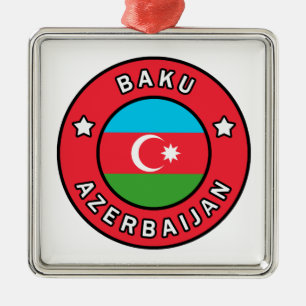 Adorno Metálico Bakú Azerbaiyán