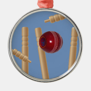 Adorno Metálico Balas Y Trozos De Cricket,