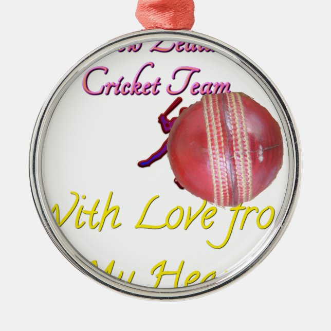 Adorno Metálico Ball NEWZEALAND (Frente)