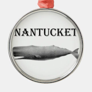 Adorno Metálico Ballena de esperma de Nantucket