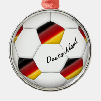 Adorno Metálico Balón de FÚTBOL ALEMANIA equipo nacional 2014