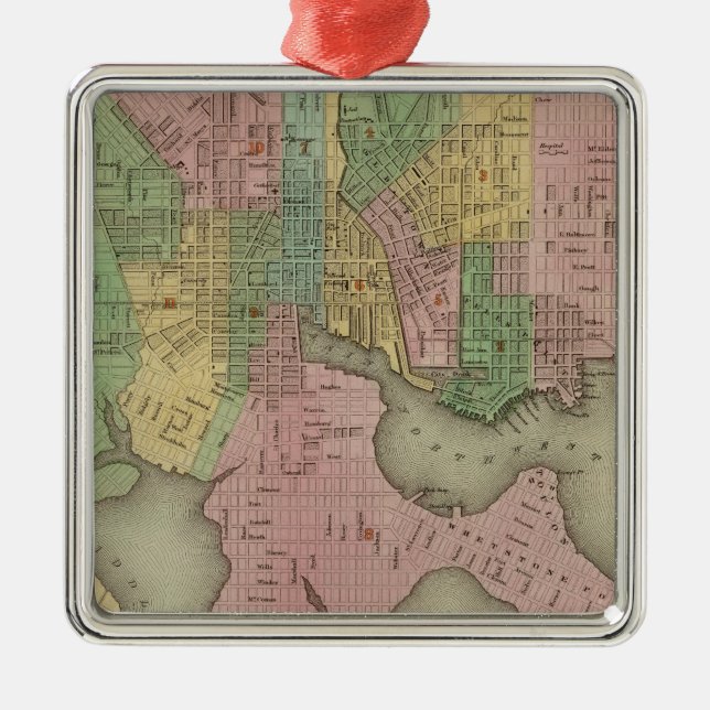 Adorno Metálico Baltimore 2 (Frente)