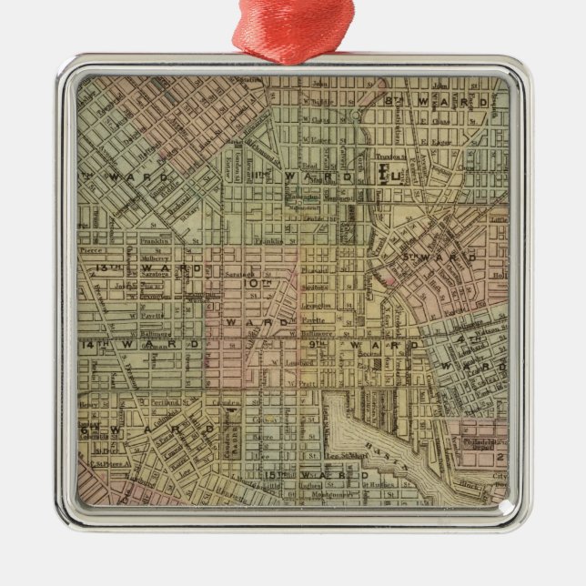 Adorno Metálico Baltimore 2 (Frente)