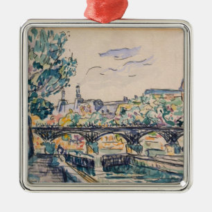 Adorno Metálico Banco del Sena cerca del Pont des Arts