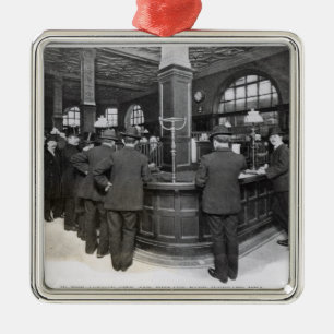 Adorno Metálico Banco florentino