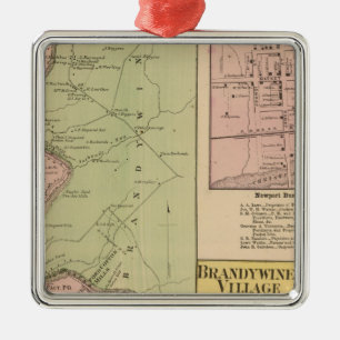 Adorno Metálico Bancos de Brandywine