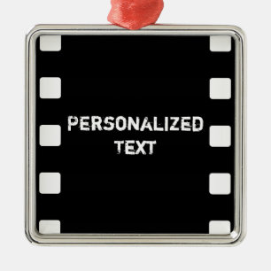 Adorno Metálico Banda de película / Nombre personalizado de pelícu