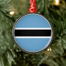 Bandera Botsuana (Botswana)