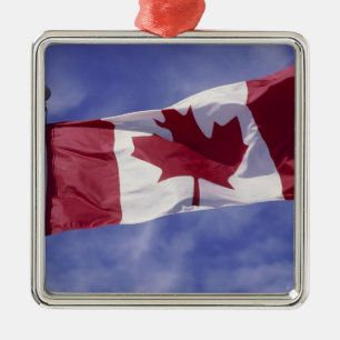 Adorno Metálico bandera canadiense