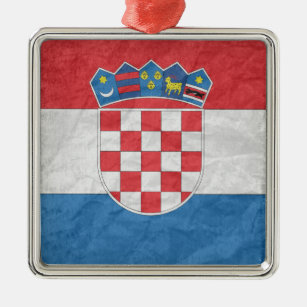 Adorno Metálico Bandera croata
