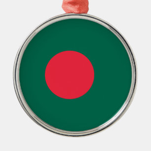 Adorno Metálico Bandera de Bangladesh (Bangladesh)