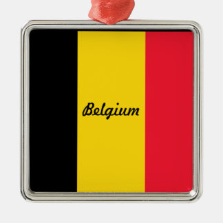 Adorno Metálico Bandera de Bélgica