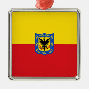 Adorno Metálico Bandera de Bogotá