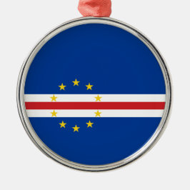 Adorno Metálico Bandera de Cabo Verde (Cabo Verde)