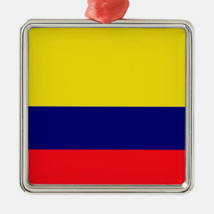 Adorno Metálico Bandera de Colombia