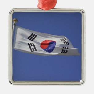 Adorno Metálico Bandera de Corea del Sur