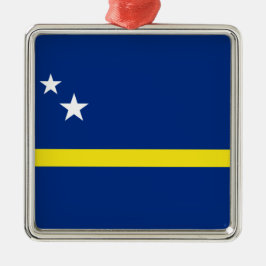 Adorno Metálico Bandera de Curazao