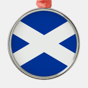 Adorno Metálico Bandera de Escocia Saltire - Imagen de alta calida