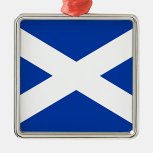 Adorno Metálico Bandera de Escocia Saltire - Imagen de alta calida