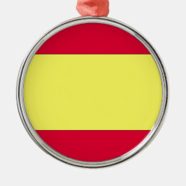 Adorno Metálico Bandera de España