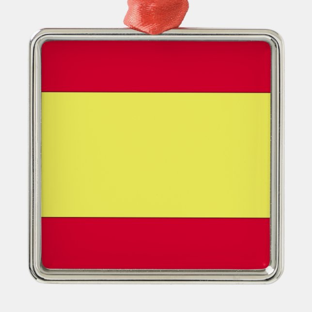 Adorno Metálico Bandera de España (Frente)