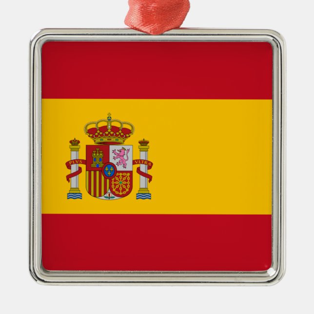 Adorno Metálico Bandera de España (Frente)