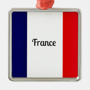 Adorno Metálico Bandera de Francia