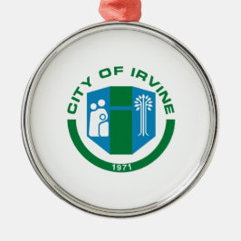 Adorno Metálico Bandera de Irvine (California)