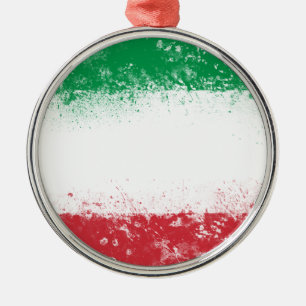 Adorno Metálico Bandera de Italia