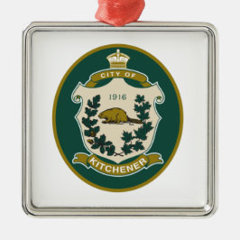 Adorno Metálico Bandera de Kitchener (Ontario, Canadá)