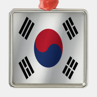 Adorno Metálico Bandera de la Corea del Sur