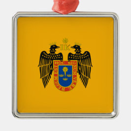 Adorno Metálico Bandera de Lima (Perú)